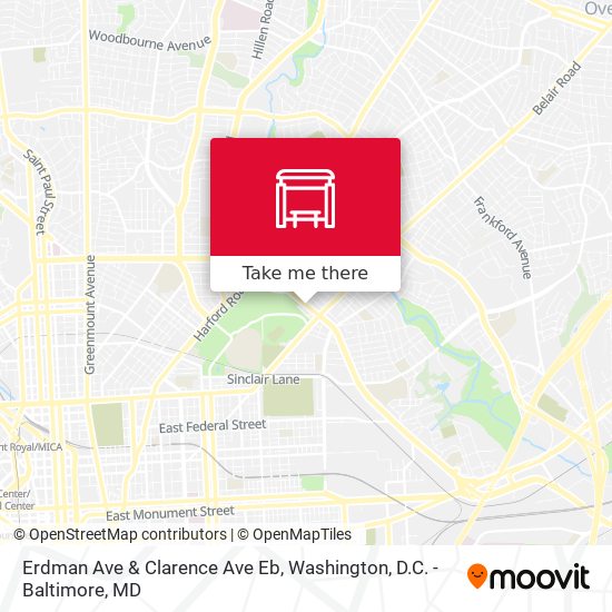 Mapa de Erdman Ave & Clarence Ave Eb