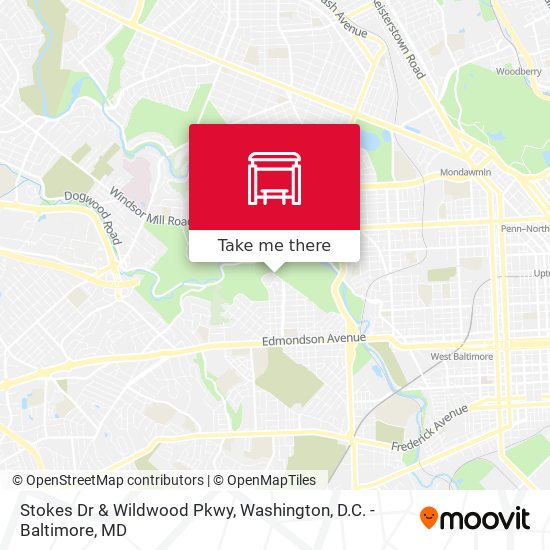 Stokes Dr & Wildwood Pkwy map