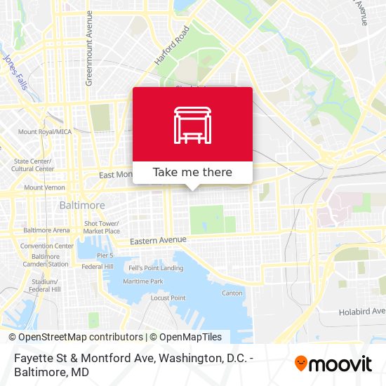 Mapa de Fayette St & Montford Ave