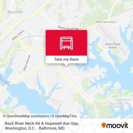 Back River Neck Rd & Hopewell Ave Opp map