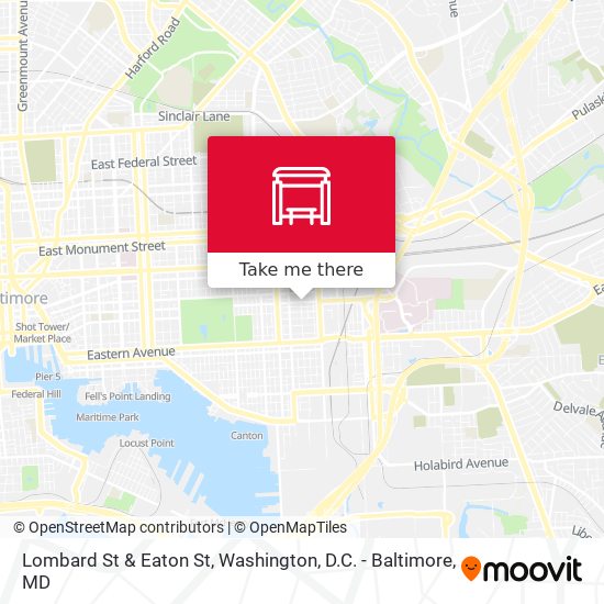 Mapa de Lombard St & Eaton St