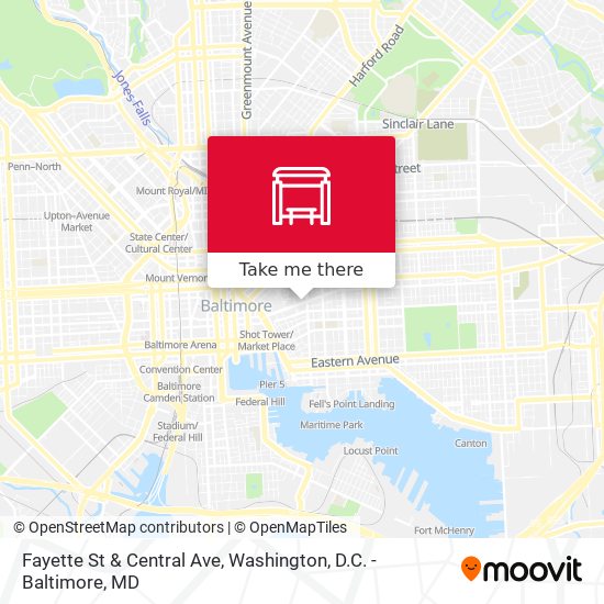 Mapa de Fayette St & Central Ave
