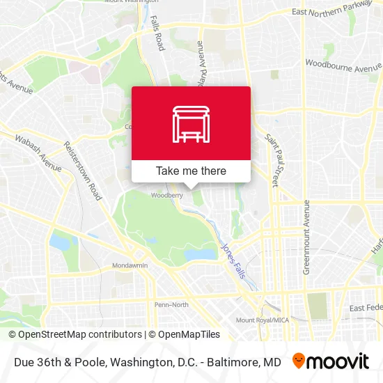 Due 36th & Poole map