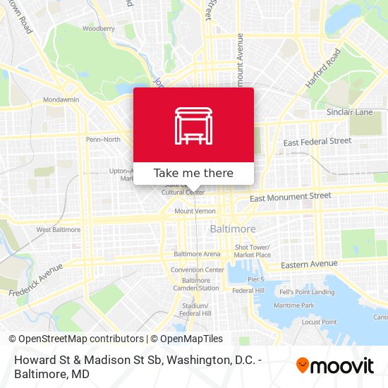 Mapa de Howard St & Madison St Sb