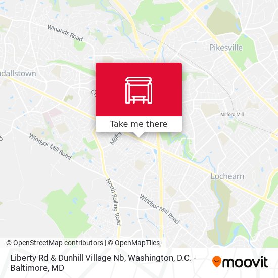 Mapa de Liberty Rd & Dunhill Village Nb