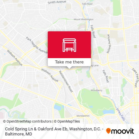 Mapa de Cold Spring Ln & Oakford Ave Eb