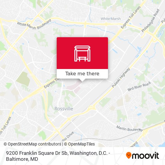 Mapa de 9200 Franklin Square Dr Sb