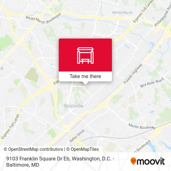 9103 Franklin Square Dr Eb map