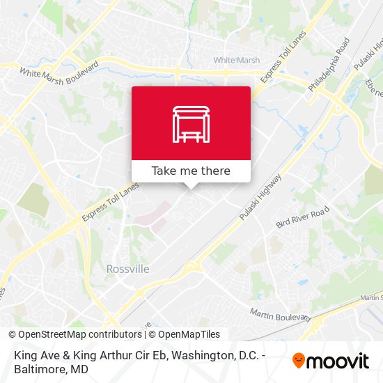 Mapa de King Ave & King Arthur Cir Eb