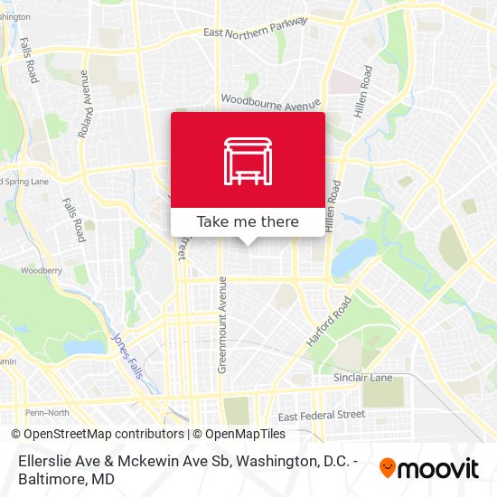 Ellerslie Ave & Mckewin Ave Sb map