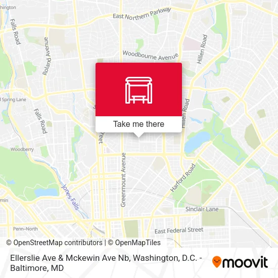 Ellerslie Ave & Mckewin Ave Nb map