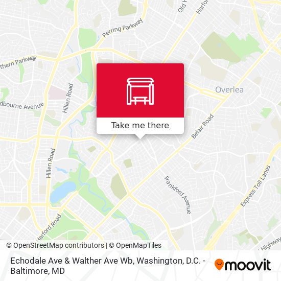 Mapa de Echodale Ave & Walther Ave Wb