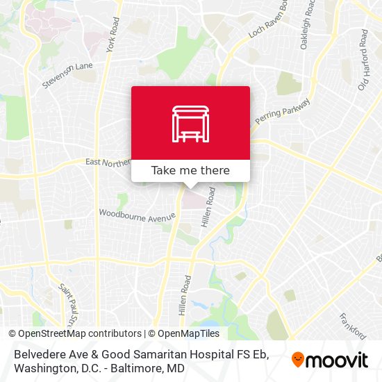 Mapa de Belvedere Ave & Good Samaritan Hospital FS Eb
