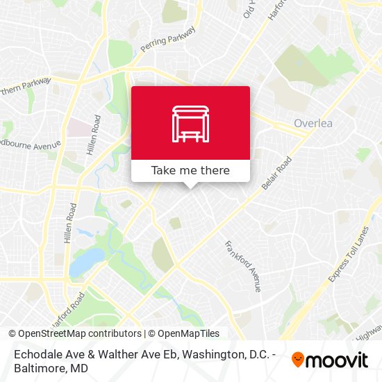 Mapa de Echodale Ave & Walther Ave Eb