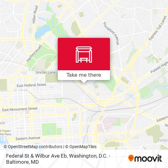 Mapa de Federal St & Wilbur Ave Eb