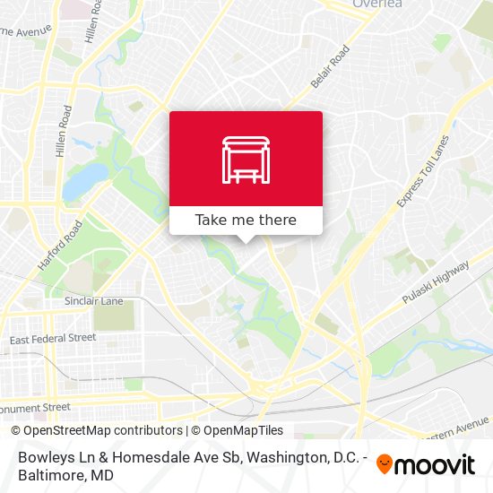 Mapa de Bowleys Ln & Homesdale Ave Sb