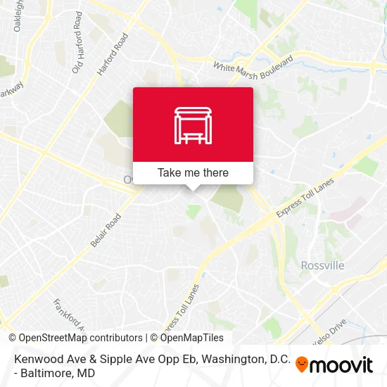 Kenwood Ave & Sipple Ave Opp Eb map