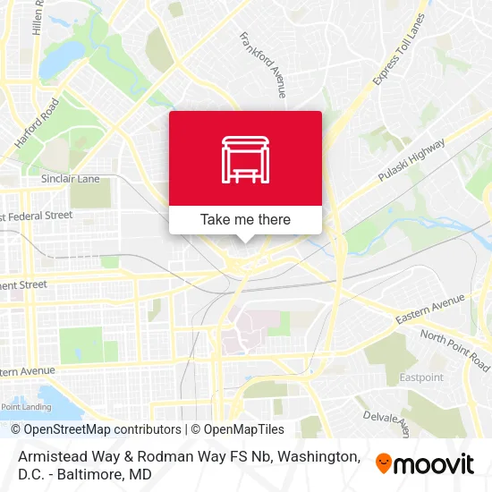 Armistead Way & Rodman Way FS Nb map