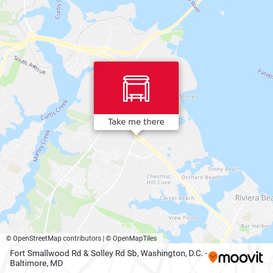 Mapa de Fort Smallwood Rd & Solley Rd Sb