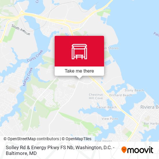 Solley Rd & Energy Pkwy FS Nb map