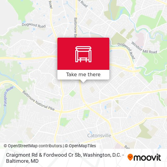 Mapa de Craigmont Rd & Fordwood Cr Sb
