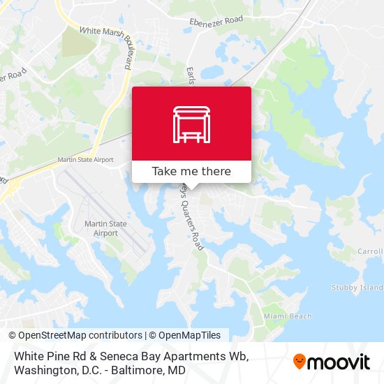 Mapa de White Pine Rd & Seneca Bay Apartments Wb