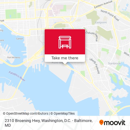 2310 Broening Hwy map