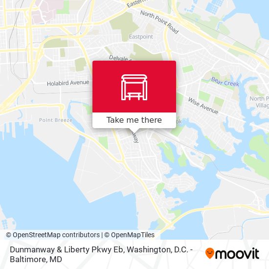 Dunmanway & Liberty Pkwy Eb map
