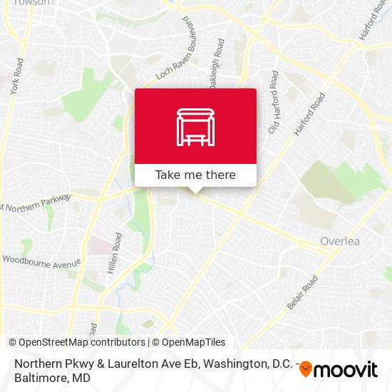 Mapa de Northern Pkwy & Laurelton Ave Eb