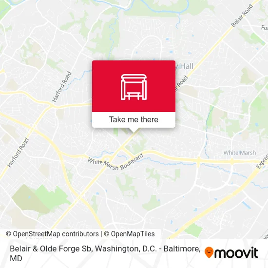 Belair & Olde Forge Sb map