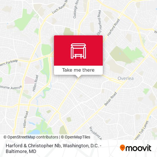 Mapa de Harford & Christopher Nb