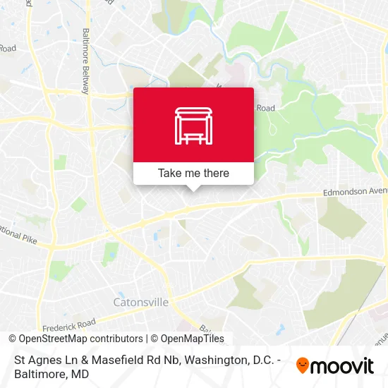 St Agnes Ln & Masefield Rd Nb map
