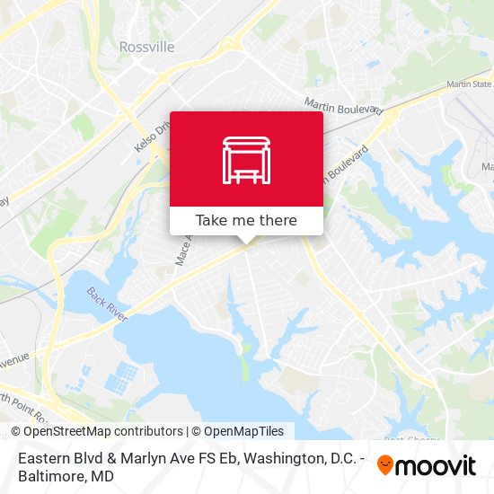 Mapa de Eastern Blvd & Marlyn Ave FS Eb