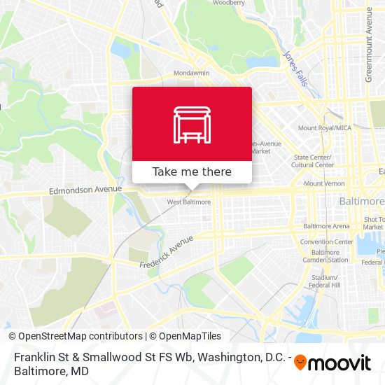 Mapa de Franklin St & Smallwood St FS Wb