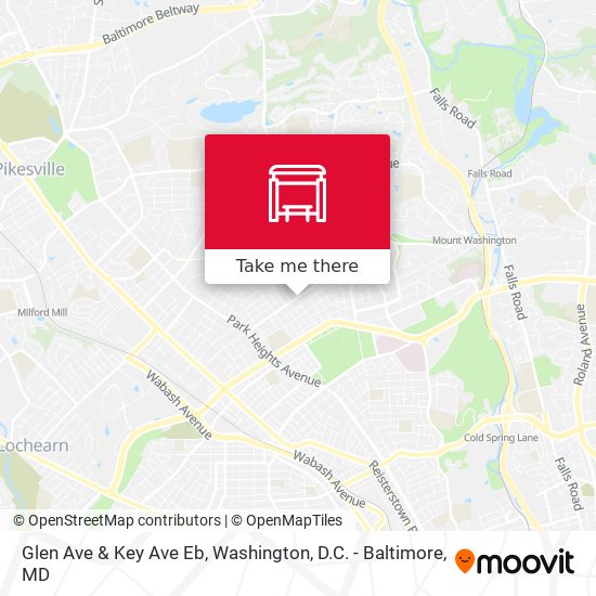 Mapa de Glen Ave & Key Ave Eb