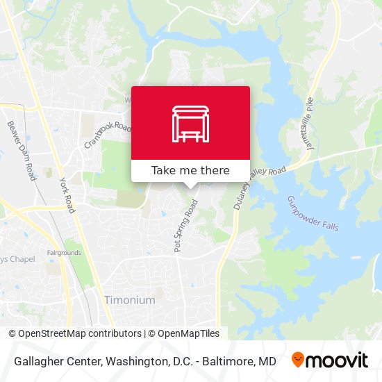 Mapa de Gallagher Center