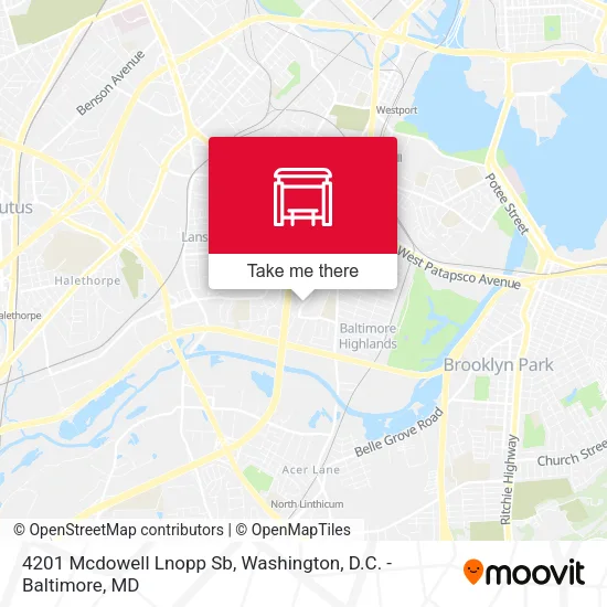 4201 Mcdowell Lnopp Sb map