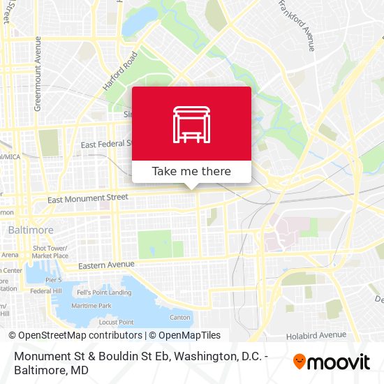 Mapa de Monument St & Bouldin St Eb