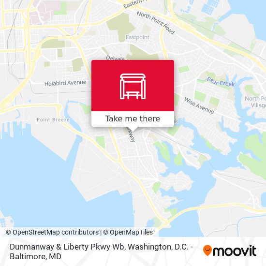 Dunmanway & Liberty Pkwy Wb map