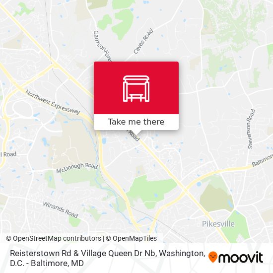 Mapa de Reisterstown Rd & Village Queen Dr Nb