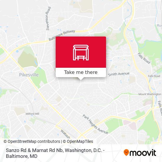 Mapa de Sanzo Rd & Marnat Rd Nb