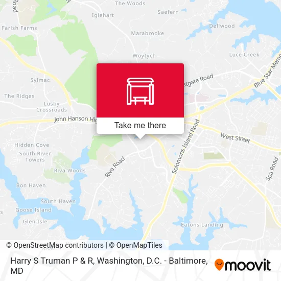 Harry S Truman P & R map