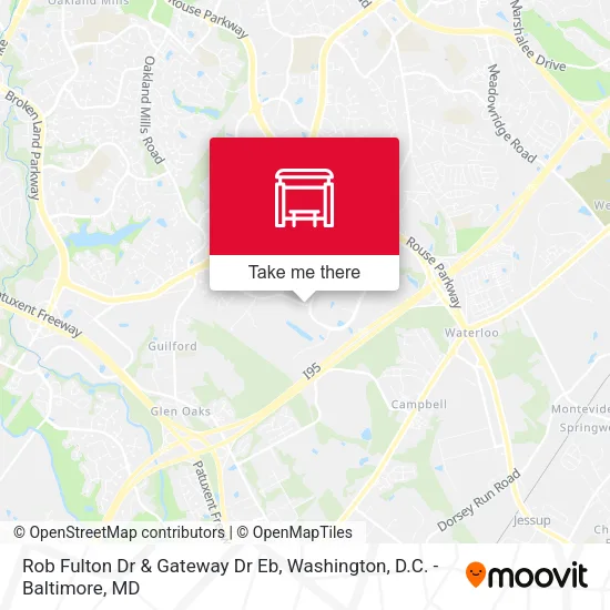 Rob Fulton Dr & Gateway Dr Eb map