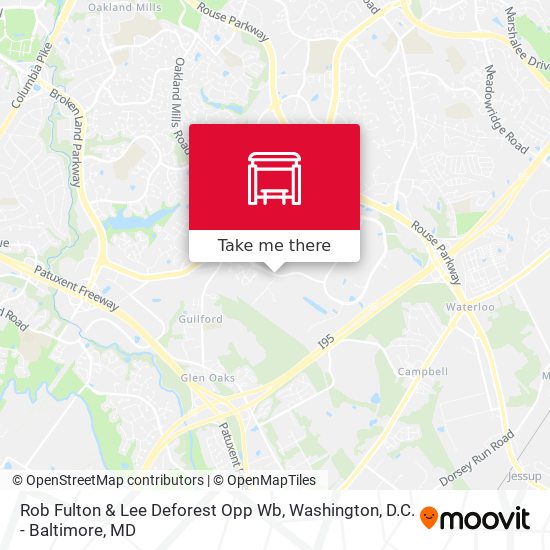Rob Fulton & Lee Deforest Opp Wb map