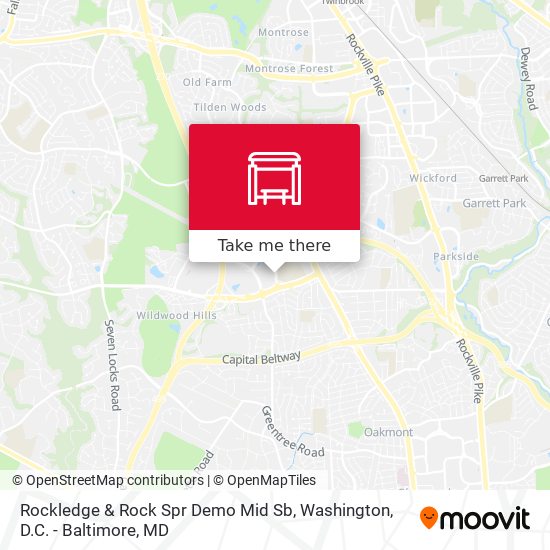 Rockledge & Rock Spr Demo Mid Sb map