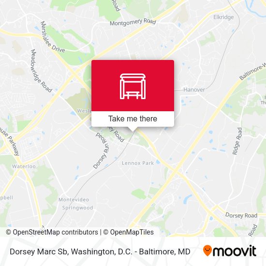 Dorsey Marc Sb map