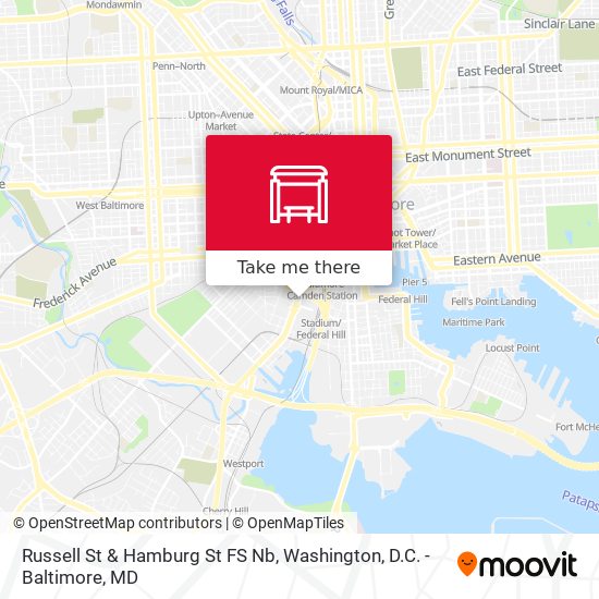 Mapa de Russell St & Hamburg St FS Nb