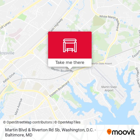 Martin Blvd & Riverton Rd Sb map