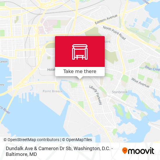 Mapa de Dundalk Ave & Cameron Dr Sb