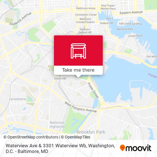 Mapa de Waterview Ave & 3301 Waterview Wb